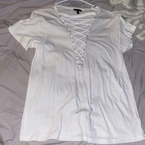 Express white top